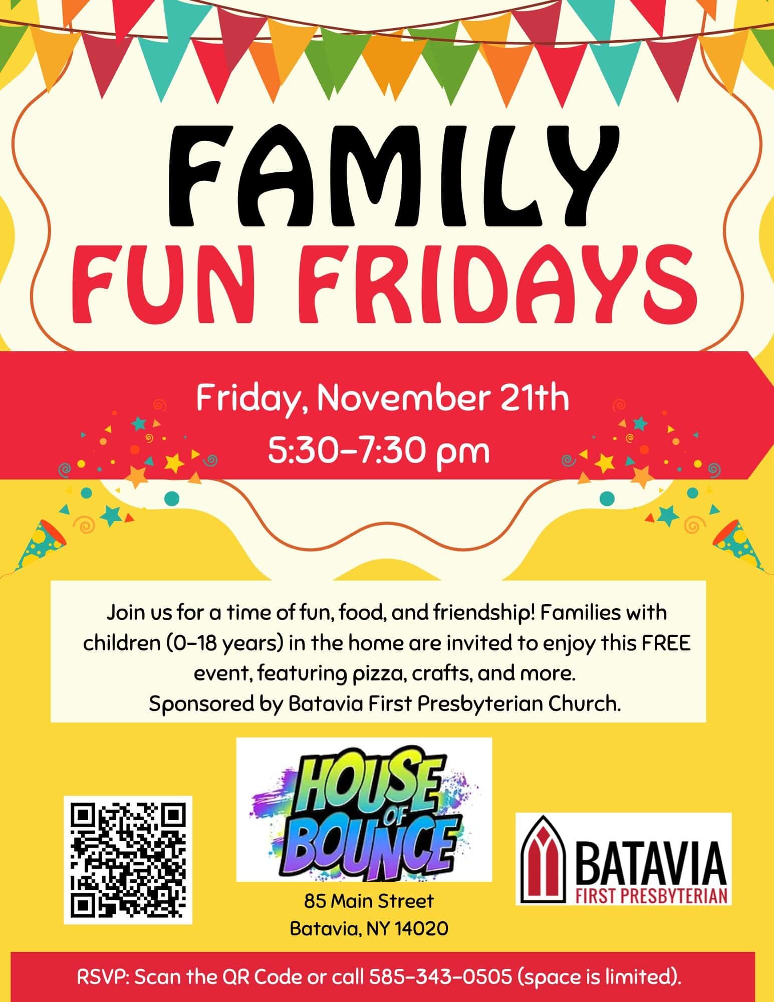 11-21 FAMILY FUN FRIDAYS